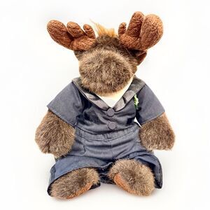 Build-A-Bear Moose Plush 18” Vintage Tuxedo Outfit Stuffed Animal Formal Suit